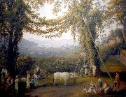 Jacob Philipp Hackert Vendanges dautrefois ou Lautomne oil painting artist